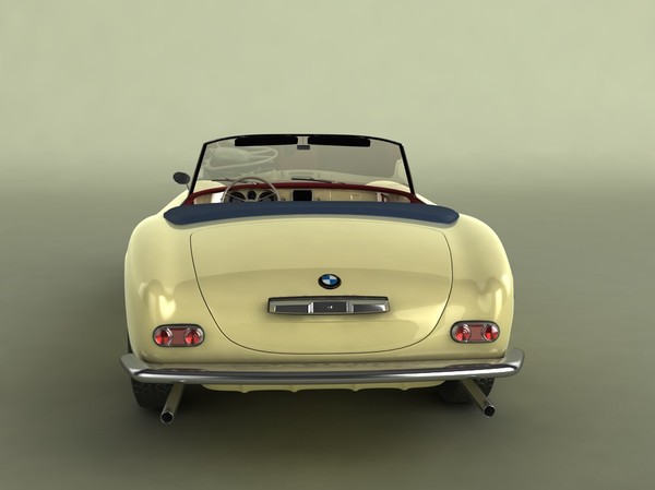 bmw 507 roadster obj - BMW 507 roadster by desmonster